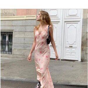 Realisation Par Pink Floral Chemise